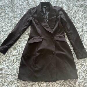 Black Women's Blazer Dress